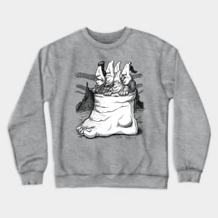 Going By Foot Crewneck Sweatshirt